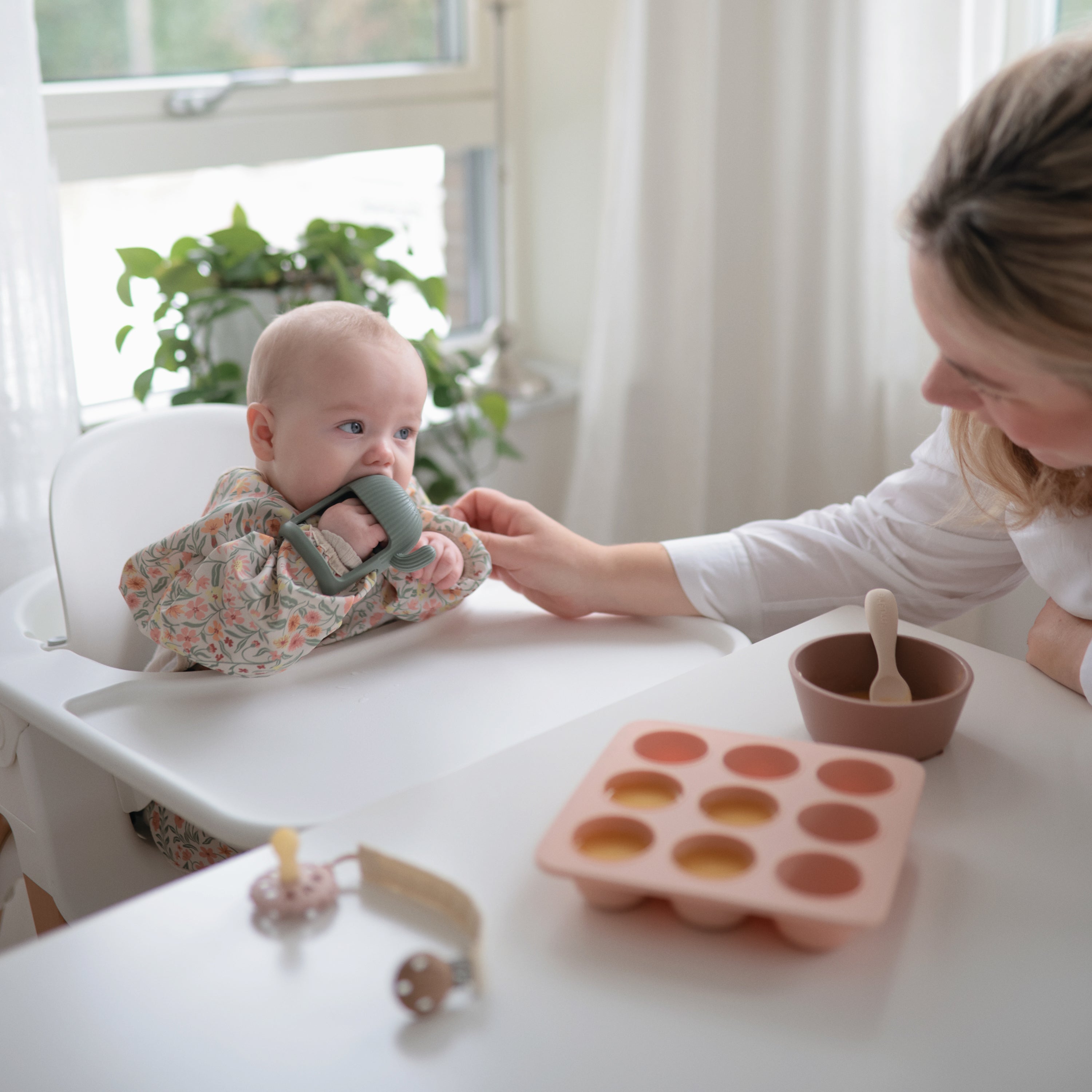 Image of No-Drop Cactus Teether (Dried Thyme)